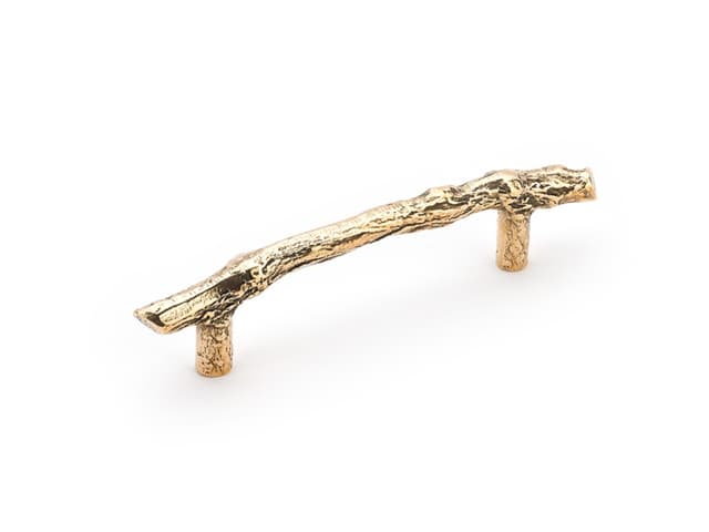4" Mountain Cabinet Pull, Natural Bronze