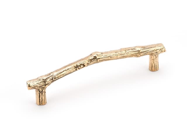 6" Mountain Cabinet Pull, Natural Bronze