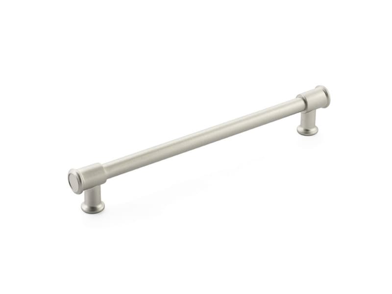 8" Steamworks Cabinet Pull, Satin Nickel