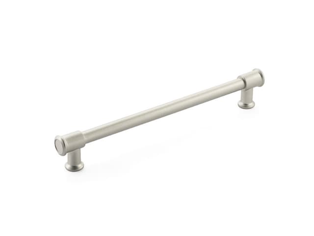 8" Steamworks Cabinet Pull, Satin Nickel