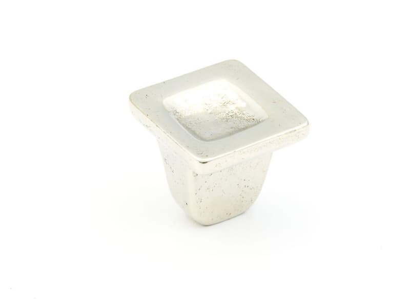 1-1/4" Vinci Cabinet Knob, Polished White Bronze