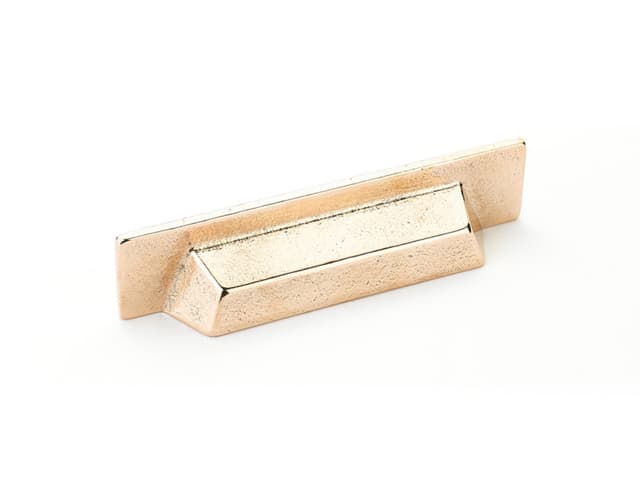 3-3/4" Vinci Cup Pull, Natural Bronze