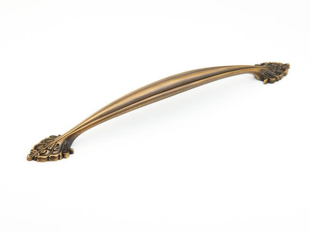 15" Corinthian Appliance Pull, Redington Brass