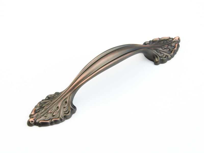 3-3/4" Corinthian Cabinet Pull, Michelangelo Bronze
