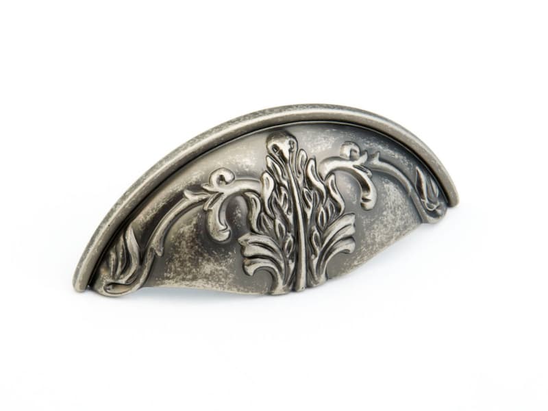 3" Corinthian Cup Pull, Corinthian Silver