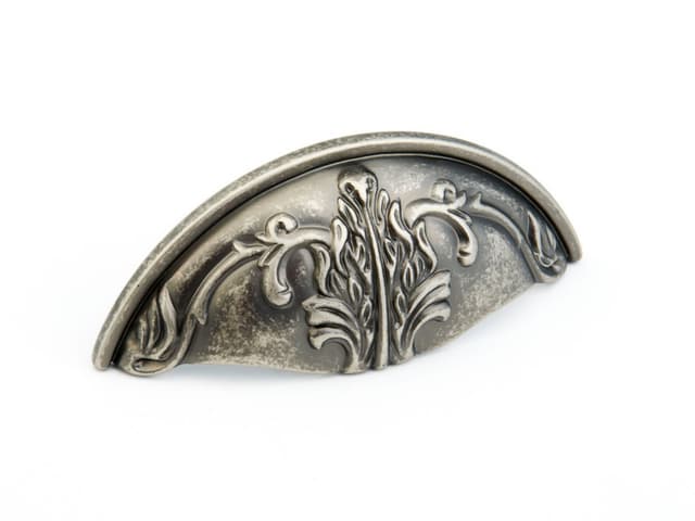 3" Corinthian Cup Pull, Corinthian Silver