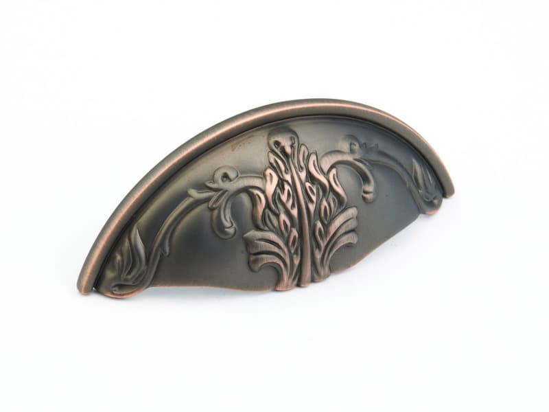 3" Corinthian Cup Pull, Michelangelo Bronze