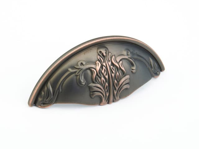 3" Corinthian Cup Pull, Michelangelo Bronze