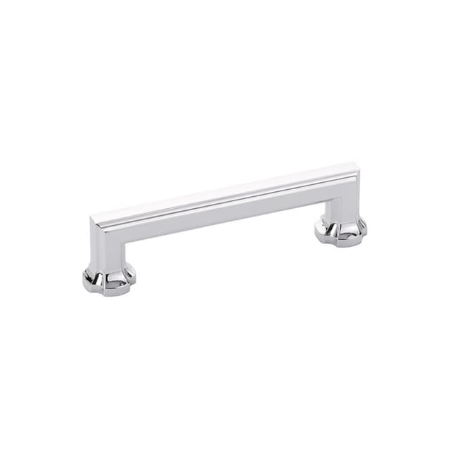 4" Empire Cabinet Pull, Polished Chrome