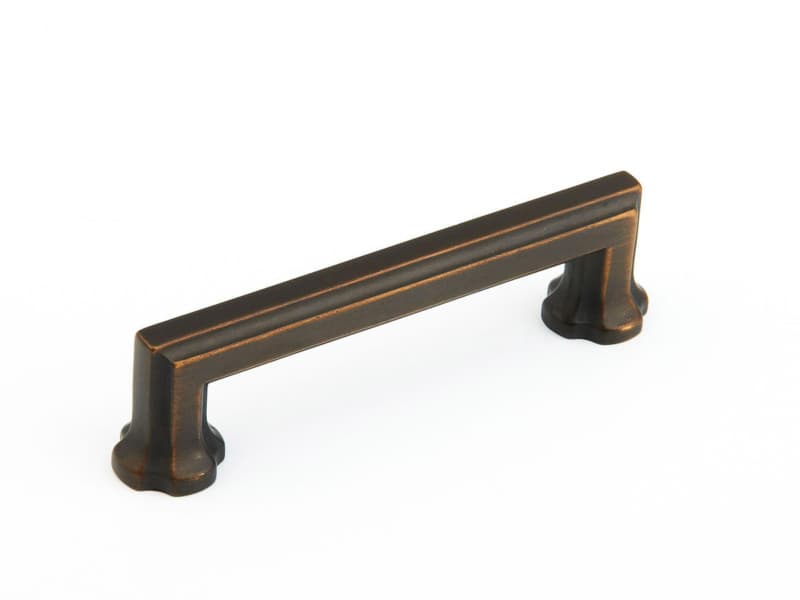 4" Empire Cabinet Pull, Ancient Bronze
