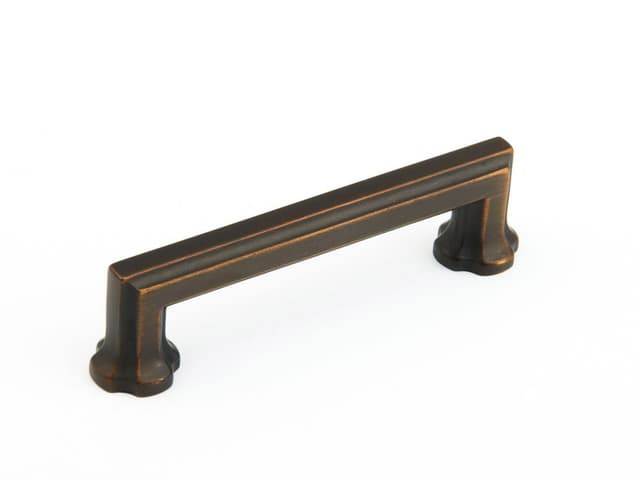 4" Empire Cabinet Pull, Ancient Bronze