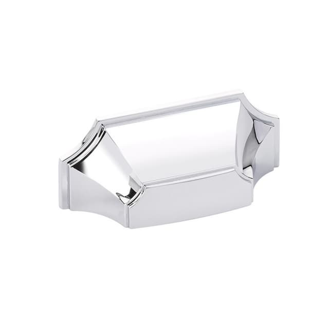 3" Empire Cup Pull, Polished Chrome