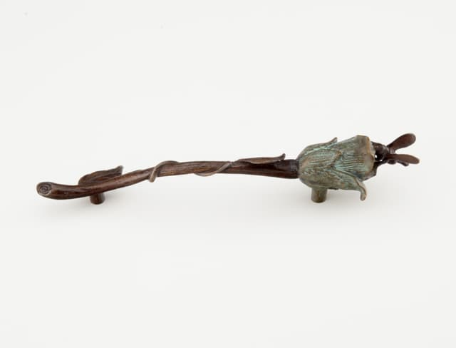 3-3/4" Nature Cabinet Pull, Pompeian Bronze