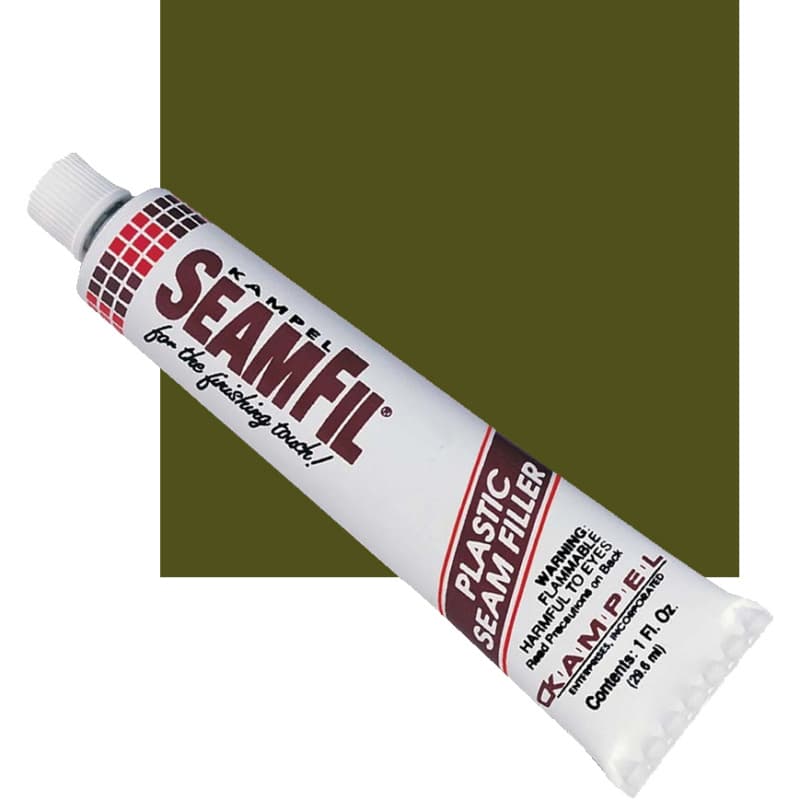 SeamFil Laminate Repair 1 oz Tube, Olive