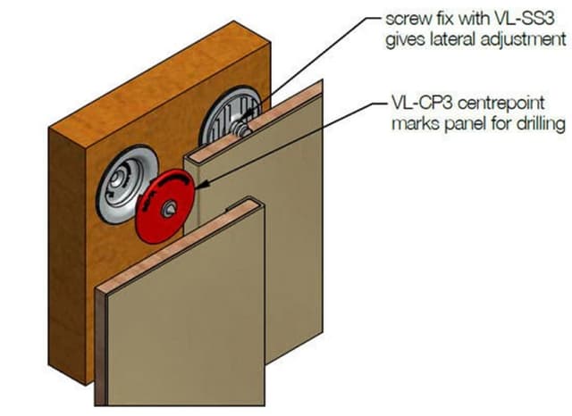 Center Point SS Tip for Marking Panel/Frame