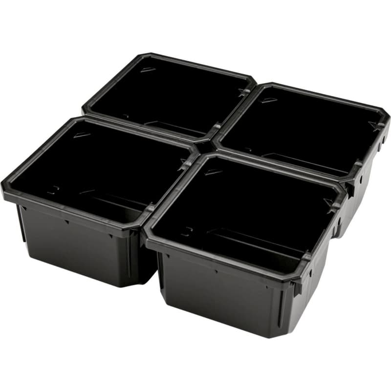 MAKTRAK Organizer Bin Set, Low-Profile Standard (4/Pack)