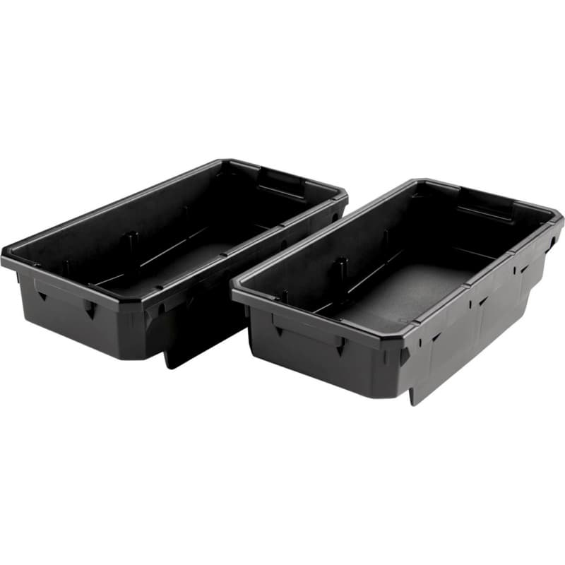 MAKTRAK Organizer Bin Set, Low-Profile Medium (2/Pack)