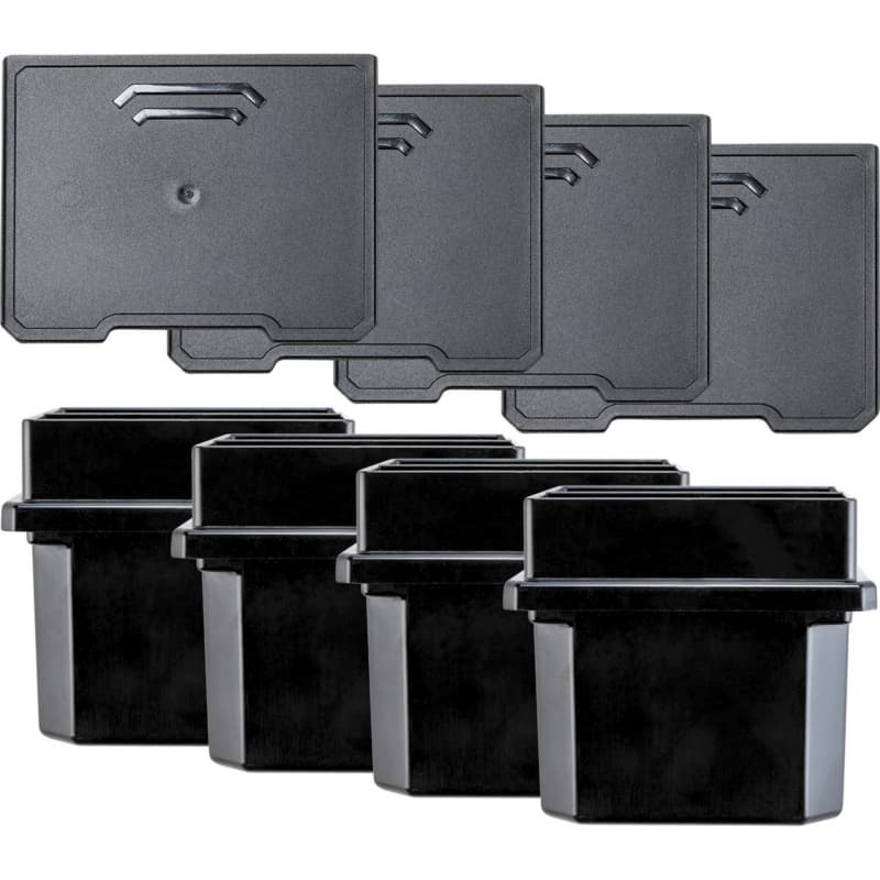 MAKTRAK Upper Bin and Divider Set, Deep Standard (4/Pack)