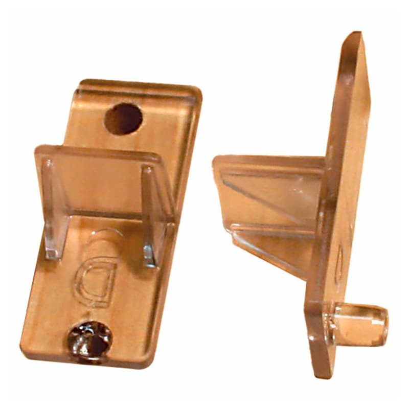 5mm Mullion Shelf Support Part D, Clear Finish