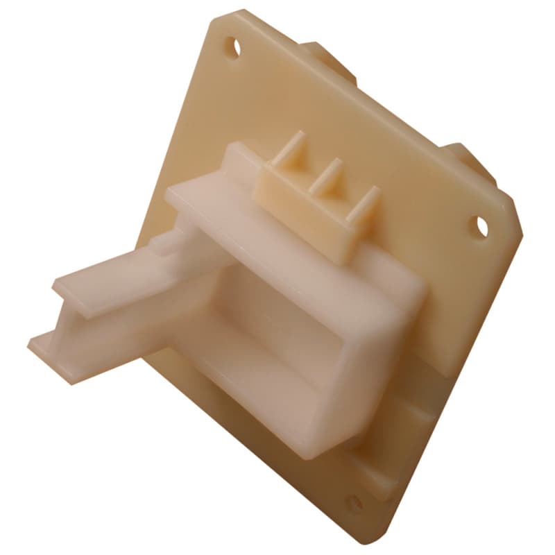 C-296-01 19mm - 23mm Right Adjustable Roller Undermount Bracket, Peninsula (100/Box)