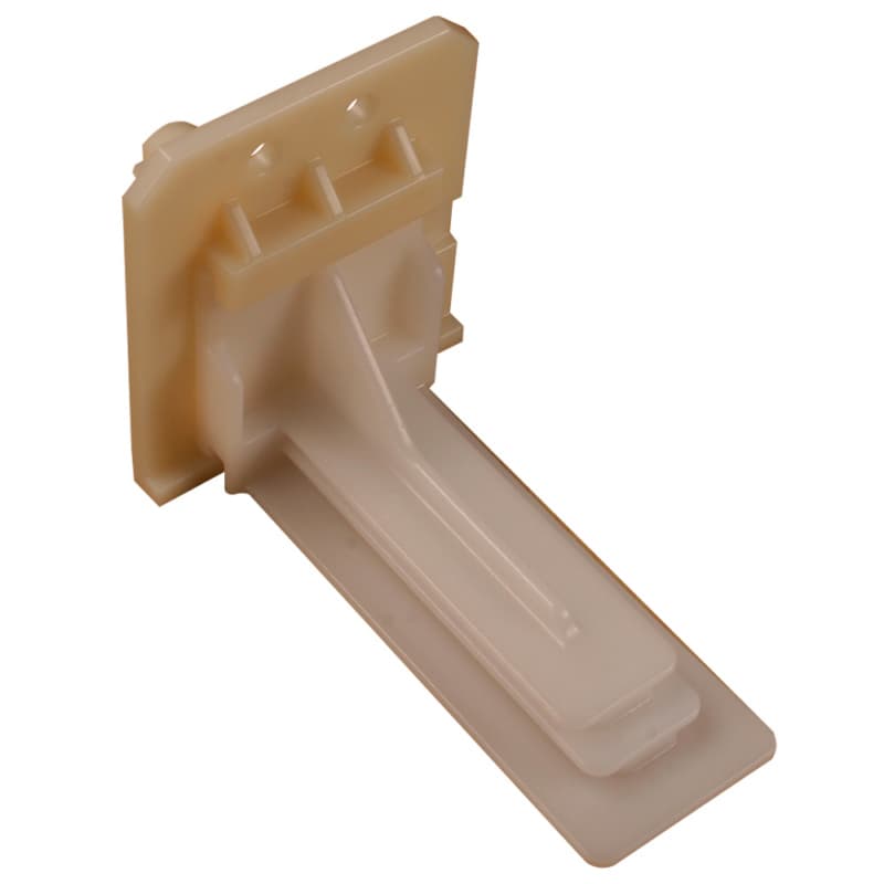 C-301-02 11mm - 39mm Left Adjustable Undermount Bracket, 10mm, Dowelled (100/Box)