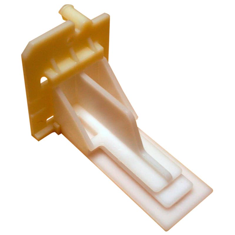 C-311-01 46mm - 50mm Right Adjustable Undermount Bracket, 8mm, Dowelled (400/Box)