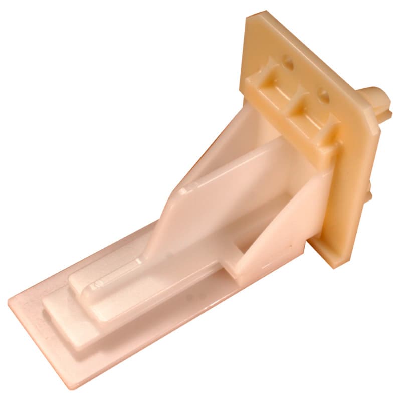 C-319-03 31mm - 35mm Right Adjustable Undermount Bracket, 10mm, Dowelled (100/Box)
