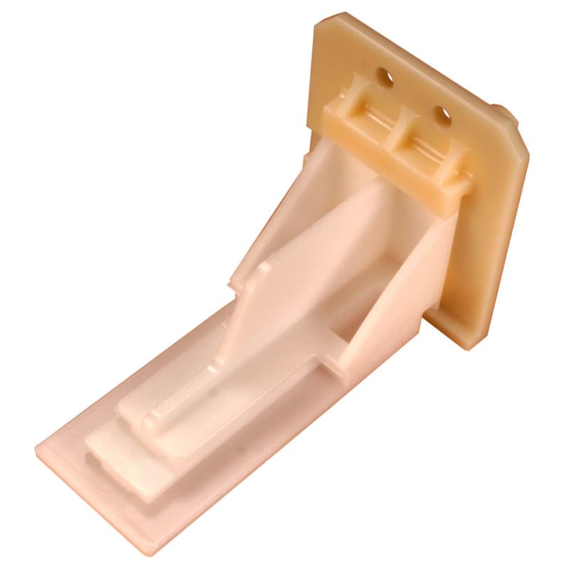 C-320-03 31mm - 35mm Right Adjustable Undermount Bracket, 10mm, Dowelled (100/Box)