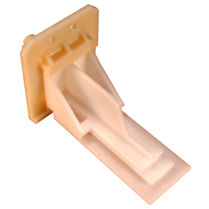 C-320 31mm - 35mm Left Adjustable Undermount Bracket, 10mm, Dowelled (400/Box)