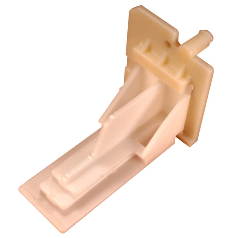 C-325-01 46mm - 50mm Right Adjustable Undermount Bracket, 8mm, Dowelled (400/Box)
