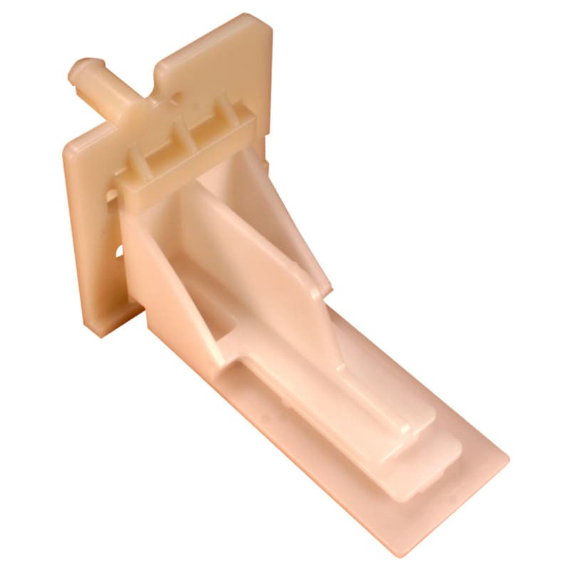 C-325 46mm - 50mm Left Adjustable Undermount Bracket, 8mm, Dowelled (400/Box)