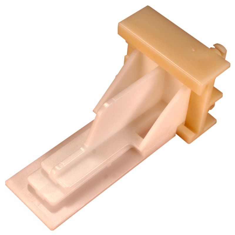 C-326-01 56mm - 60mm Right Adjustable Undermount Bracket, 8mm, Dowelled (400/Box)