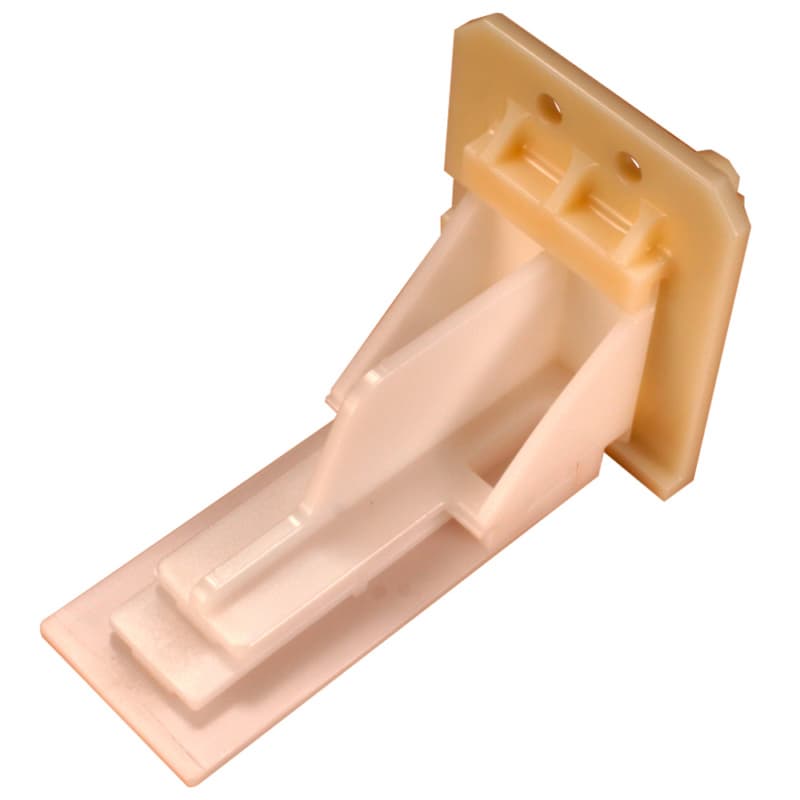 C-340-01 49mm - 53mm Right Adjustable Undermount Bracket, 10mm, Dowelled (400/Box)