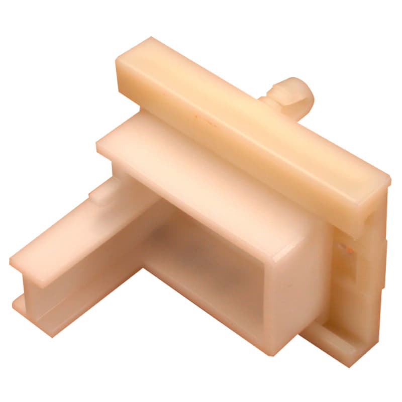 C-342-01 20mm - 24mm Right Adjustable Roller Undermount Bracket, 8mm, Dowelled (300/Box)