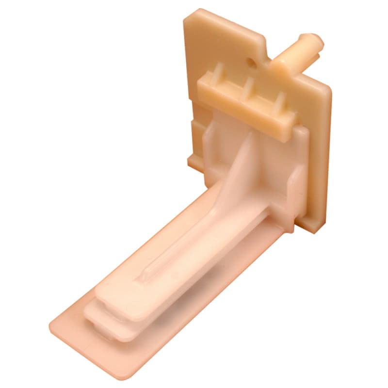 C-347-01 11mm - 39mm Right Adjustable Inset Undermount Bracket, 8mm, Dowelled (400/Box)