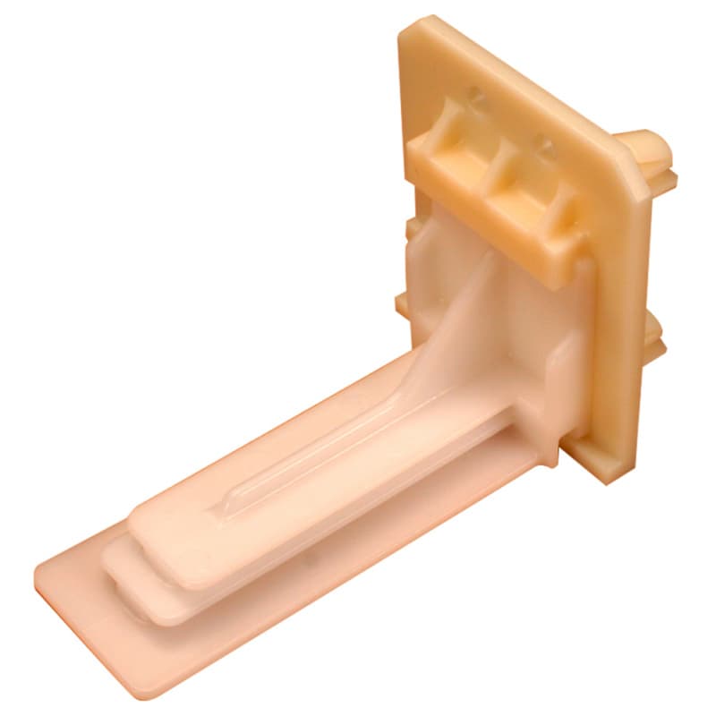 C-362-01 11mm - 39mm Right Adjustable Inset Undermount Bracket, 10mm, Dowelled (400/Box)