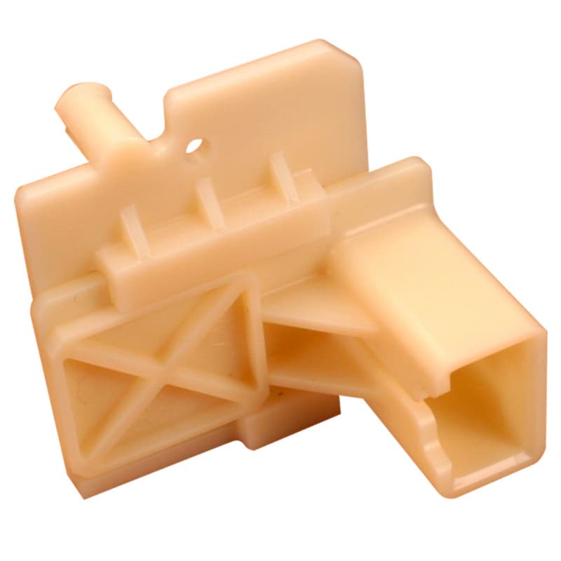 C-368 6mm - 22mm Left Adjustable Roller Undermount Bracket, 8mm, Dowelled (300/Box)