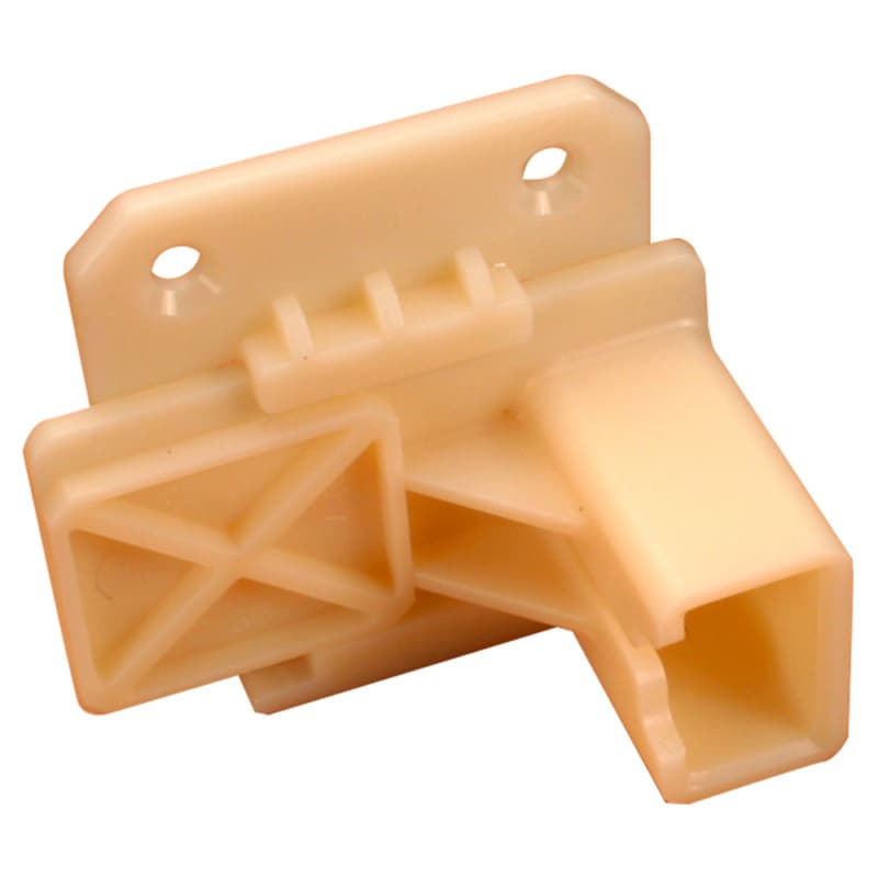 C-371-02 6mm - 22mm Left Adjustable Roller Undermount Bracket, Screw-On (100/Box)