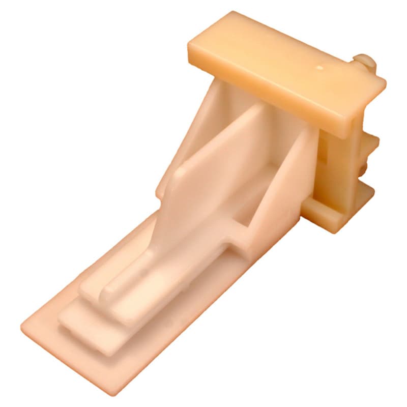C-378-01 64mm - 68mm Right Adjustable Undermount Bracket, 8mm, Dowelled (400/Box)