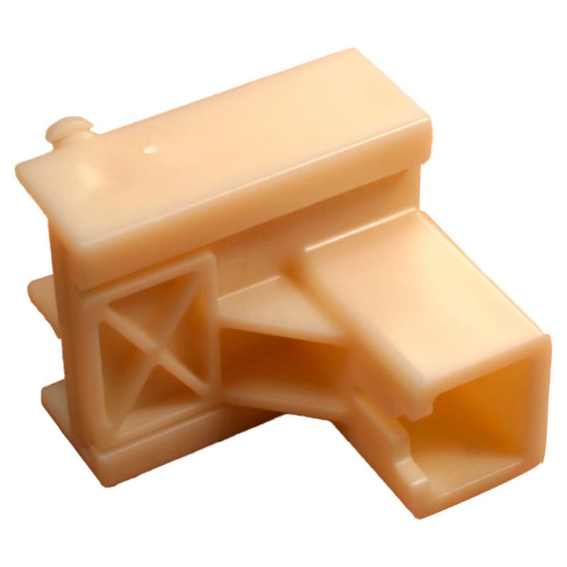 C-402 16mm - 32mm Left Adjustable Roller Undermount Bracket, 8mm, Dowelled (300/Box)
