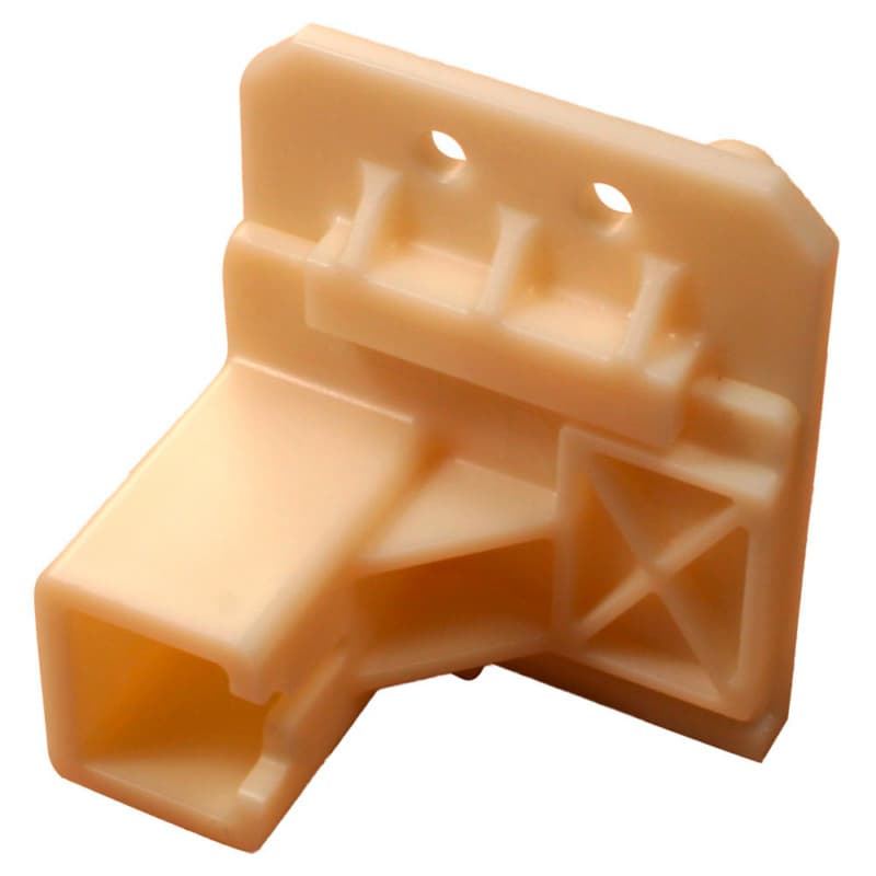 C-404-01 6mm - 22mm Right Adjustable Roller Undermount Bracket, 10mm, Dowelled (300/Box)