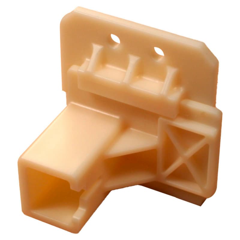 C-405-01 6mm - 22mm Right Adjustable Roller Undermount Bracket, 10mm, Dowelled (300/Box)