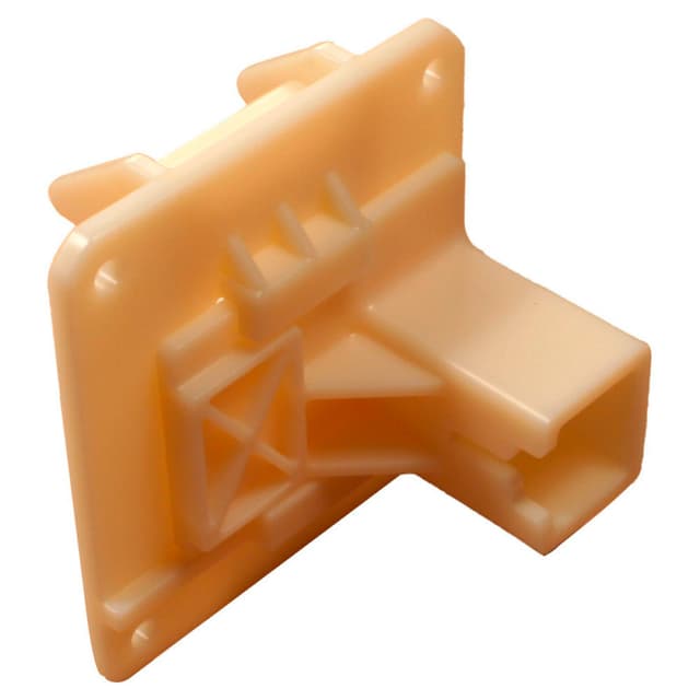 Rear Mount Bracket For Undermount Slides, Adjustable 6-22mm, Peninsula Dowel, Tenn-Tex