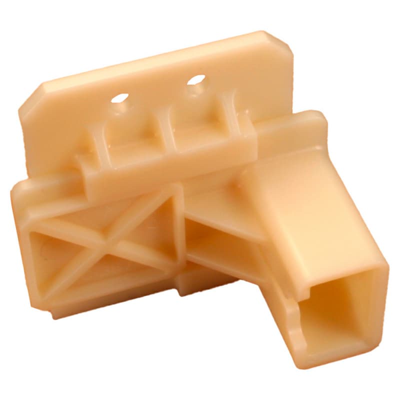 C-414 6mm - 22mm Left Adjustable Roller Undermount Bracket, 10mm, Dowelled (300/Box)