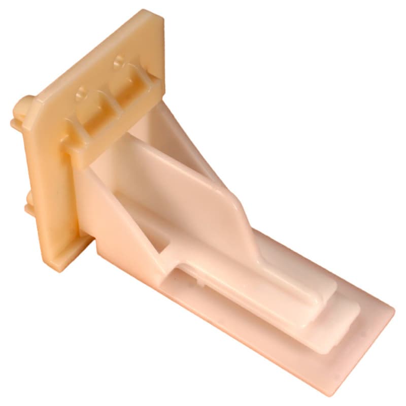 C-416 40mm - 44mm Left Adjustable Undermount Bracket, 10mm, Dowelled (400/Box)