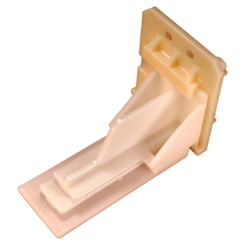 C-417-01 46mm - 50mm Right Adjustable Undermount Bracket, 10mm, Dowelled (400/Box)