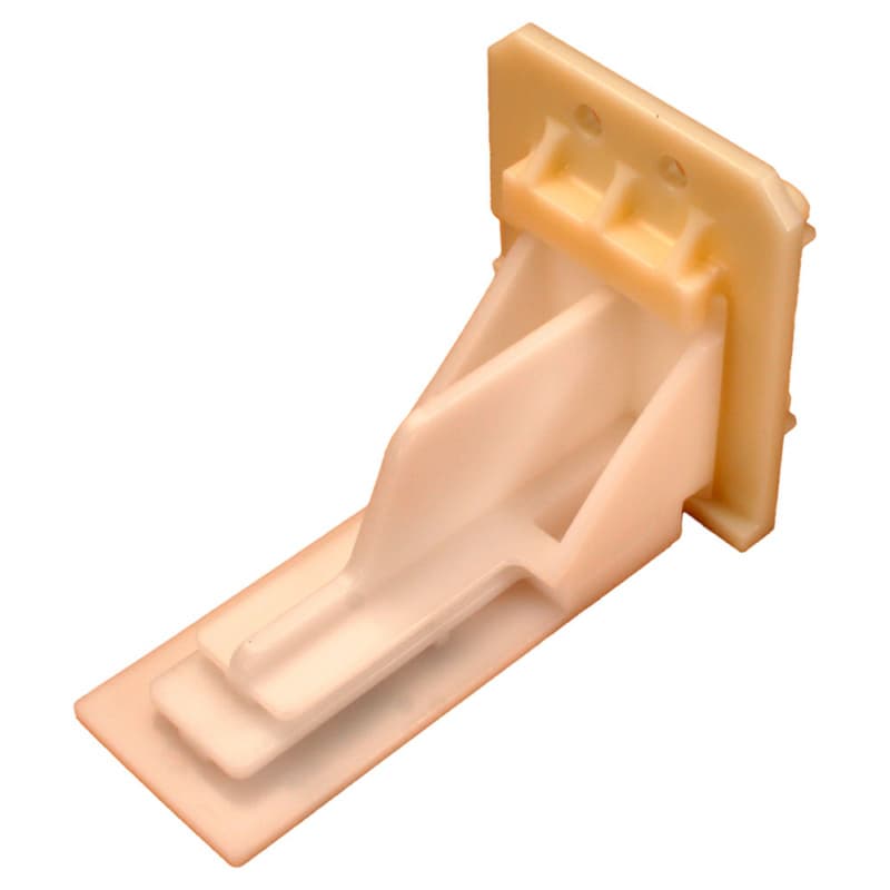 C-418-01 45mm - 49mm Right Adjustable Undermount Bracket, 10mm, Dowelled (400/Box)