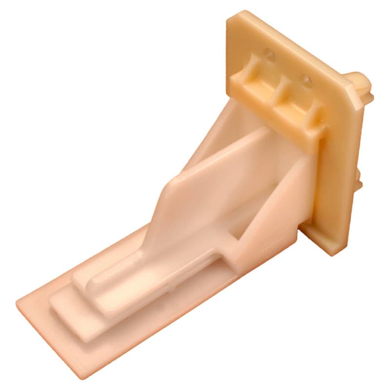 C-462-01 54mm - 58mm Right Adjustable Undermount Bracket, 10mm, Dowelled (400/Box)