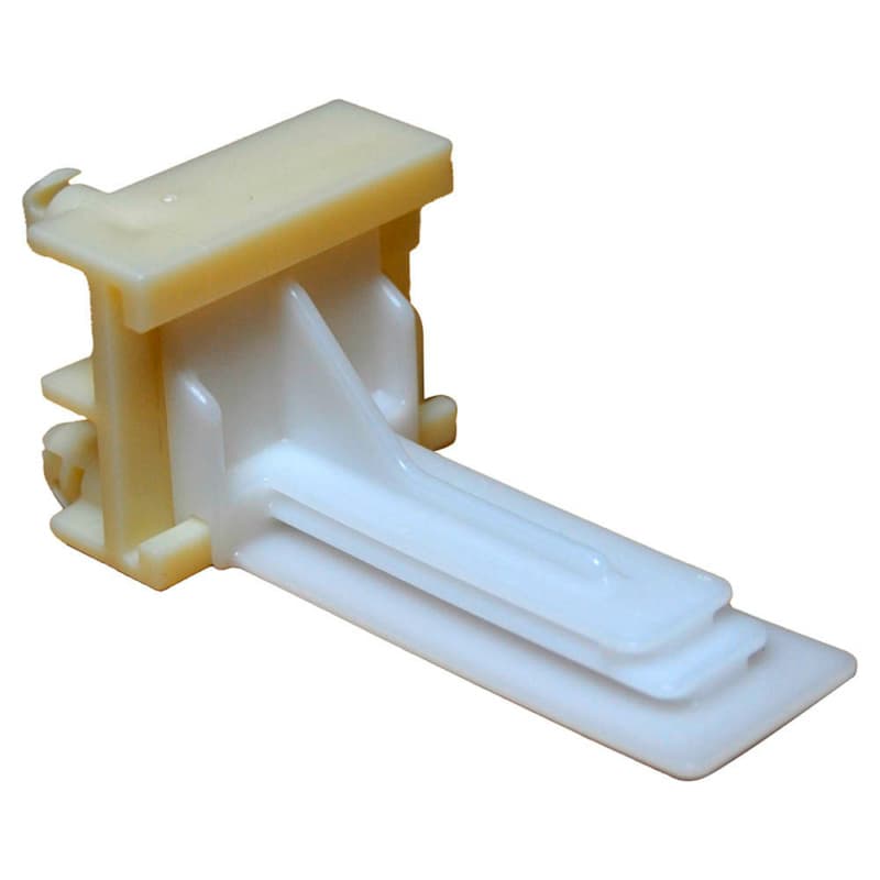 C-548 Left Adjustable Inset Undermount Bracket, 10mm, Dowelled (400/Box)