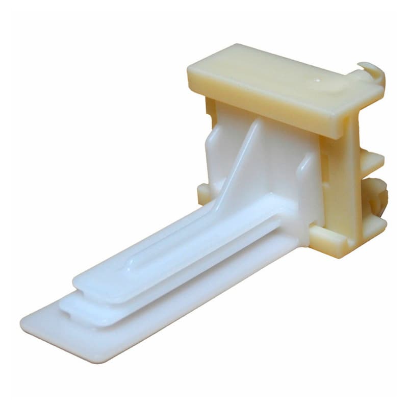 C-550-01 21mm - 49mm Right Adjustable Inset Undermount Bracket, 10mm, Dowelled (400/Box)